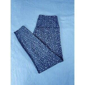 Varley Women’s Let's Move High Waist Tights Twilight Feather Printed Yoga PantsM